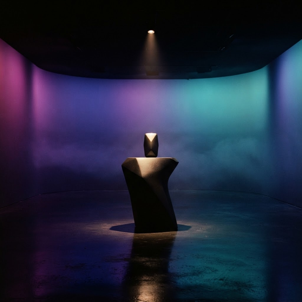 Activation de marque immersive avec installation lumineuse et scénographie contemporaine